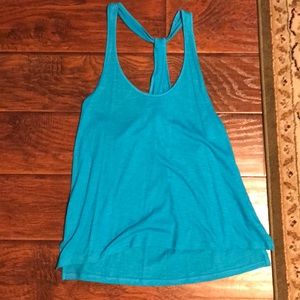 Blue tank top